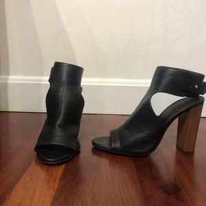 Vince. Addie Wooden Block Heel
